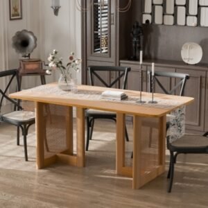 Neutypechic Ambience Rectangular Dining Table, Oak