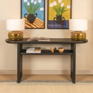 Storied Home Console Table, Black