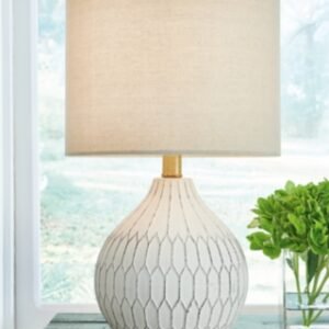 Wardmont Table Lamp, White
