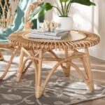 Bali & Pari Elani Coffee Table, Natural/Light Brown