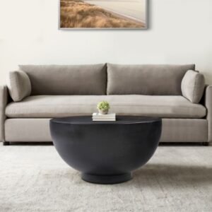 Benzara Coffee Table, Black