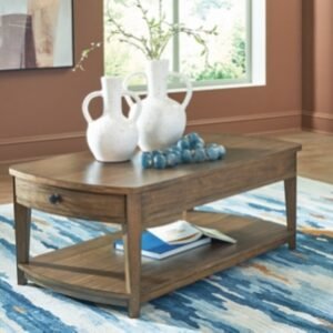 Burkbyer Coffee Table, Brown
