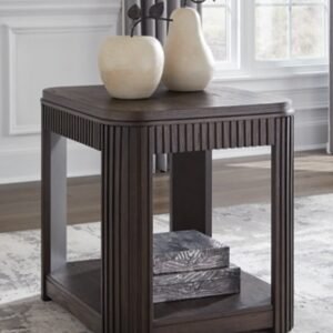 Carlibrie End Table, Warm Brown