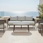 Erika Home Foret Outdoor Coffee Table, Brown