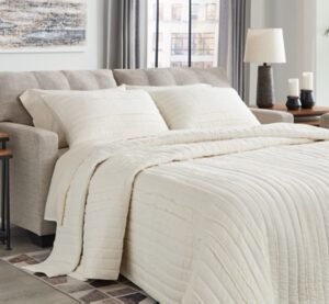 Mahoney Full Sofa Sleeper, Pebble