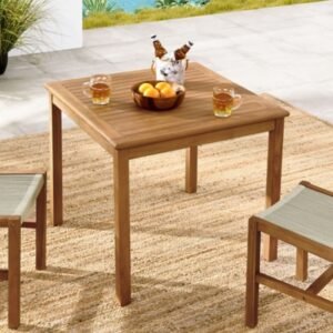 Modway Vienna Outdoor Patio Dining Table, Natural