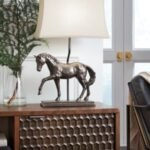 Sandorman Table Lamp, Bronze Finish