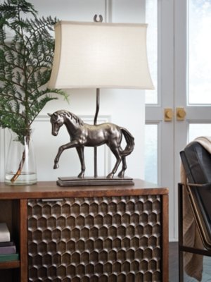 Sandorman Table Lamp, Bronze Finish