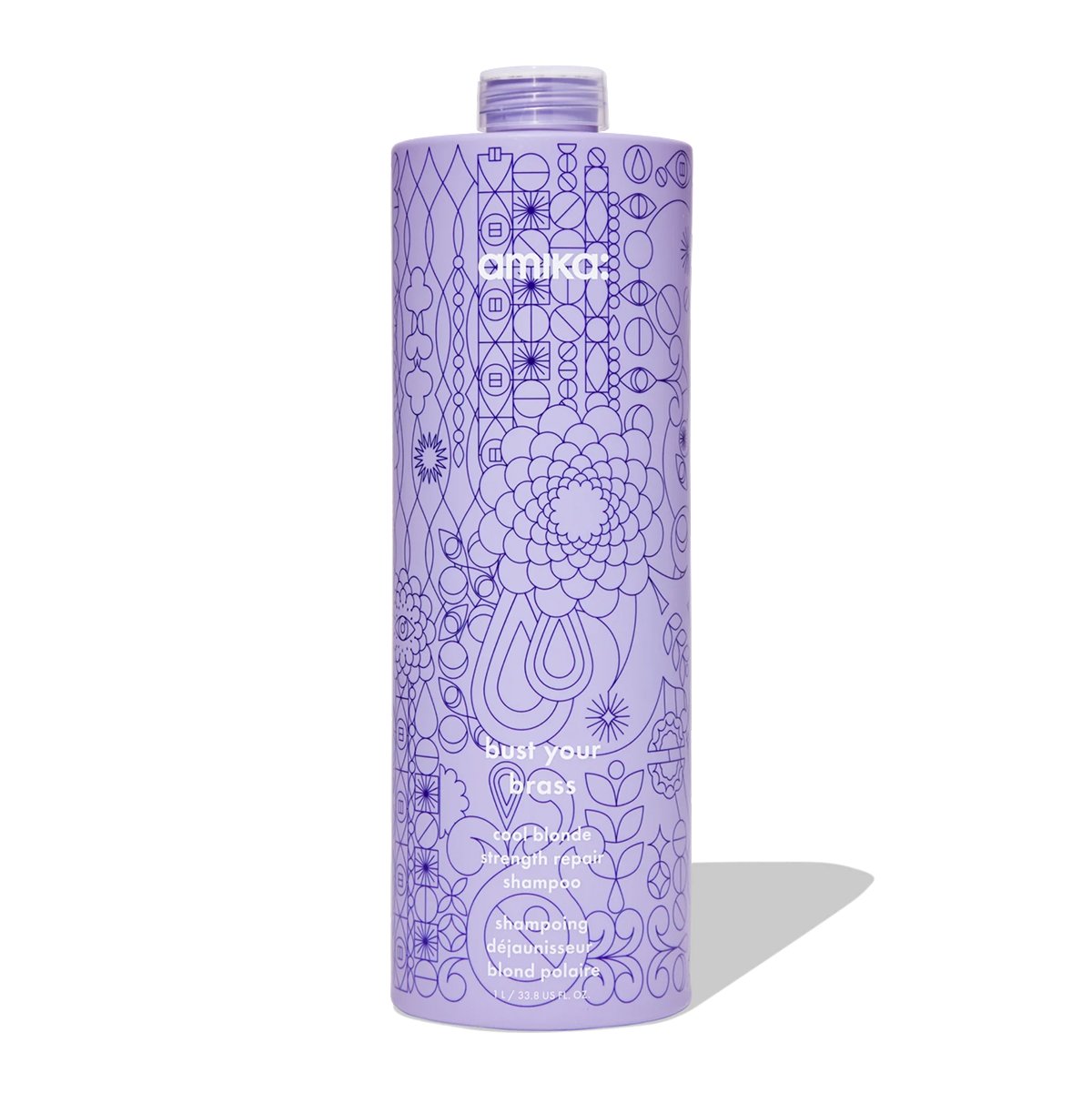 amika Bust Your Brass Cool Blonde Repair Shampoo