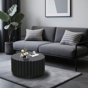 Afterglow Outdoor Coffee Table, Black