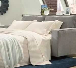 Altari Queen Sofa Sleeper, Alloy