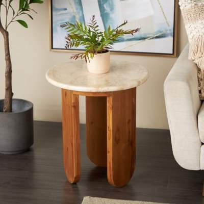 Bayberry Lane Accent End Table, Brown