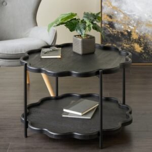 Bayberry Lane Solid Coffee Table, Black