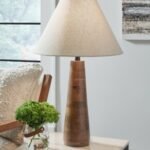 Danset Table Lamp, Brown