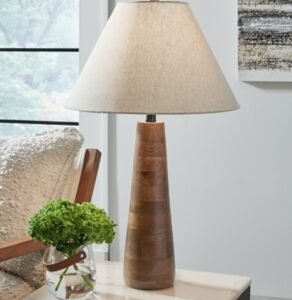 Danset Table Lamp, Brown