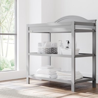 Graco Story Changing Table, Pebble Gray