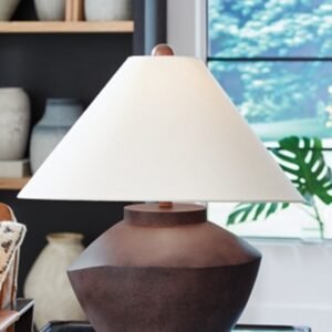 Honsworth Table Lamp, Antique Brown