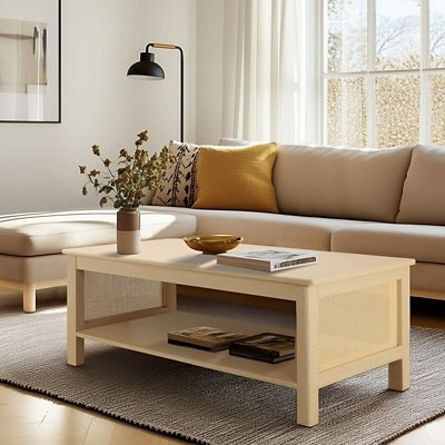 INK+IVY Ashlyn Coffee Table, Natural