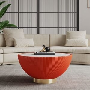 Manhattan Comfort Anderson Coffee Table, Orange