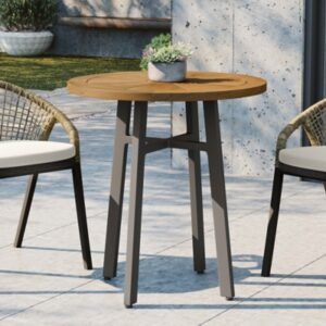 Modway Meadow Outdoor Dining Table, Natural/Taupe
