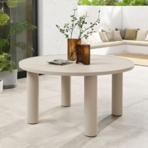 Modway Nautica Outdoor Dining Table, Taupe