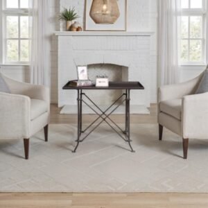 Storied Home Rectangular End Table, Rustic Bronze