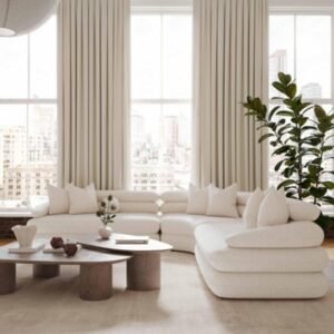 TOV Furniture Rhema Coffee Table, Washed Ash