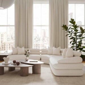 TOV Furniture Rhema Coffee Table, Washed Ash