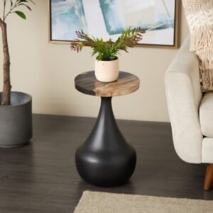 Bayberry Lane Accent Table, Black