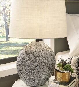 Harif Table Lamp, Beige