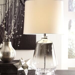 Jaslyn Table Lamp, Silver Finish