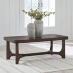 Korestone Coffee Table, Dark Brown