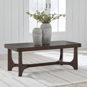 Korestone Coffee Table, Dark Brown