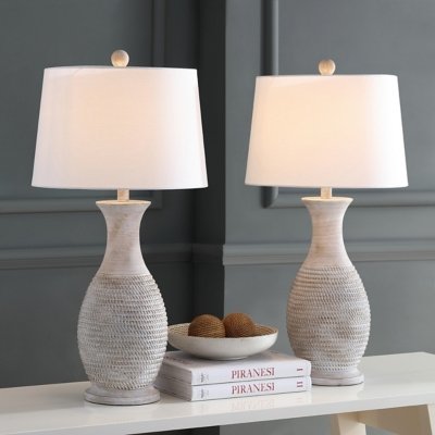 Safavieh Bentlee Table Lamp (Set of 2), Grey