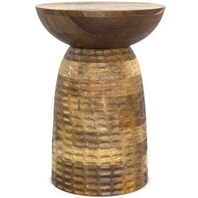 Simpli Home Boyd Wooden Accent Table, Natural