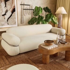 TOV Furniture Leyla Sofa, Cream