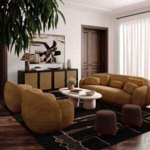 TOV Furniture Misty Sofa, Brown