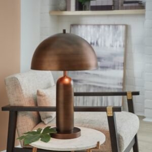 Wendfield Table Lamp, Antique Copper Finish