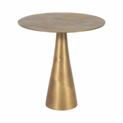 Ashley Luxe Metal Tapered Accent Table, Gold