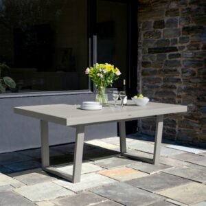 Bahia Verde Haven Outdoor Dining Table, Cove Gray