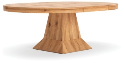 Bracken 60"-84" Extendable Dining Table, Light Brown