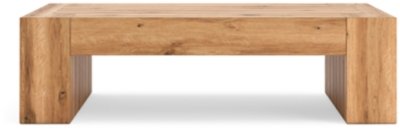 Bracken Rectangular Cocktail Table, Light Brown