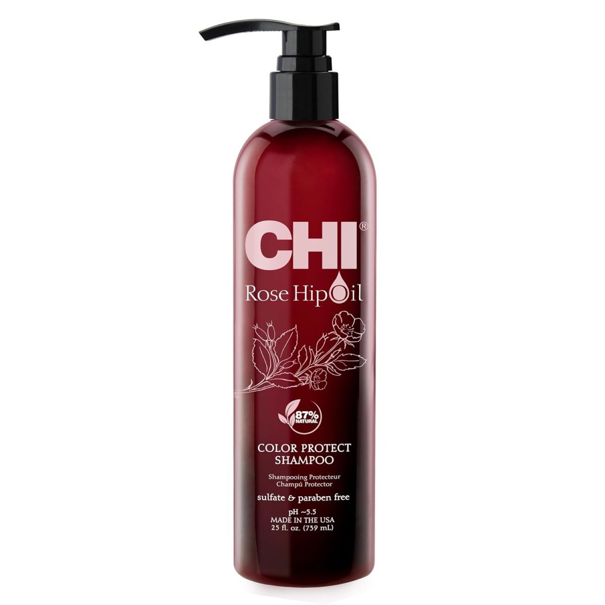 Chi Rose Hip Oil Color Nurture Protecting Shampoo