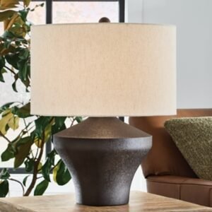 Dolanham Table Lamp, Distressed Brown