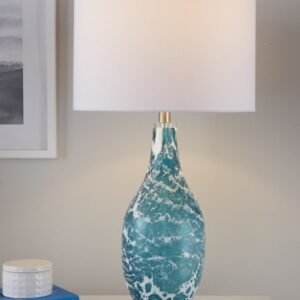 LumiSource Rocca Table Lamp (Set of 2), Blue