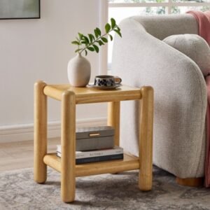 Modway Arcus Side Table, Oak