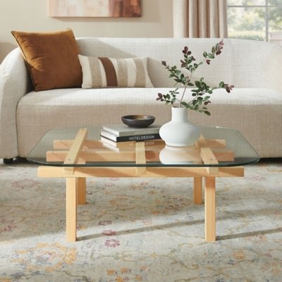Modway Isby Coffee Table, Oak