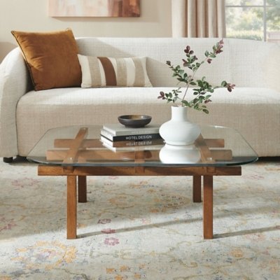 Modway Isby Coffee Table, Walnut