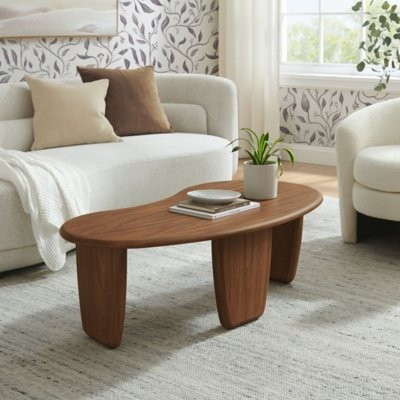 Modway Vetra Coffee Table, Walnut