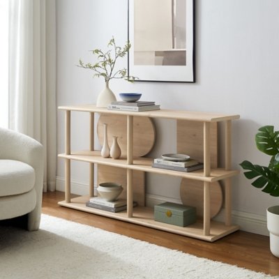 Modway Zadie Console Table, Light Oak